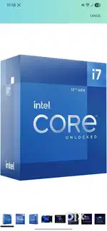 Intel i7 12700k processor