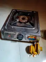 Surya single  burner gas stop with regulator