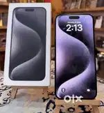 APPLE IPHONE 15PROMAX NEW ALSO REFURBISHED BOX PACK BILL ALSO AVAILABL