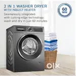 Bosch 10.5/6 KG Inverter Fully Automatic Front Load Washer Dryer