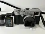 Fuji Fujifilm X100F Silver Digital Camera - Read Description