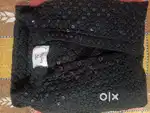 BLACK CHIKANKARI KURTA (Tistabene)New