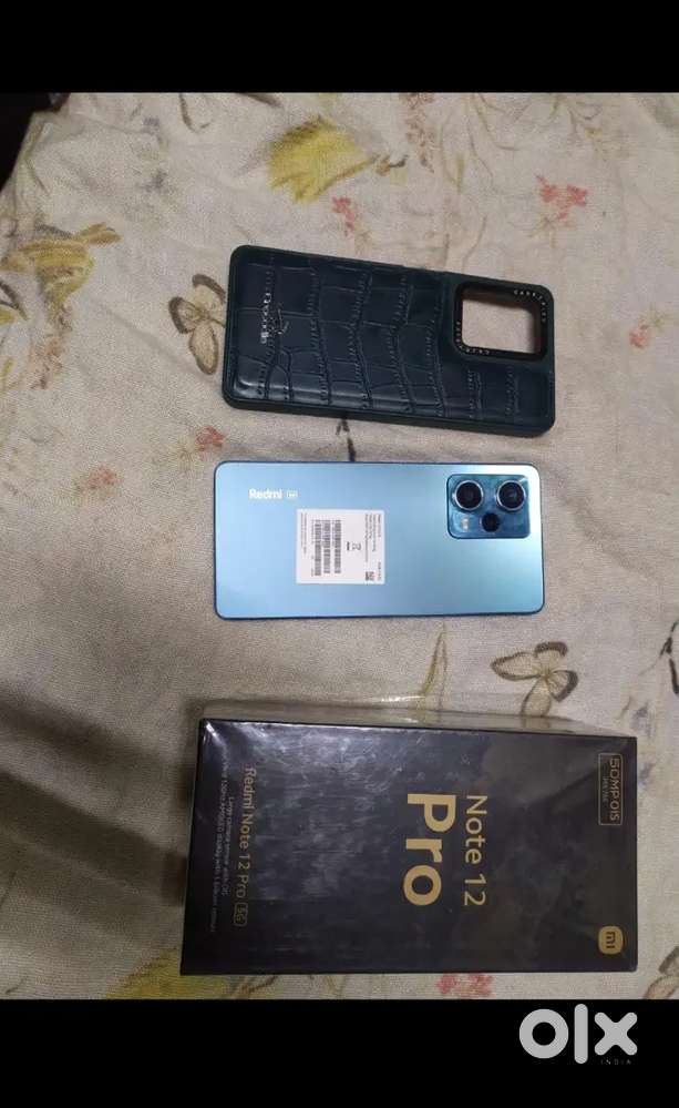 Mi Redmi Note 12 Pro 12/256GB, Mint Condition,Bill Box Accessories..!