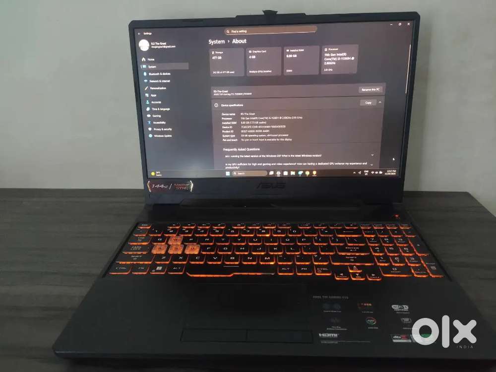 ASUS TUF F15