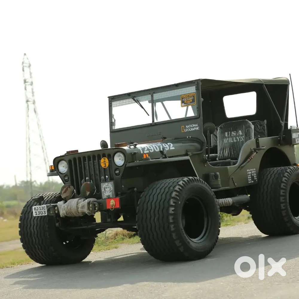 Willy Jeep modified by Bombay jeeps Open Jeep Mahindra Jeep modified