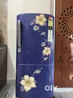 Samsung Single Door Refrigerator – 190L  Blue Floral Design
