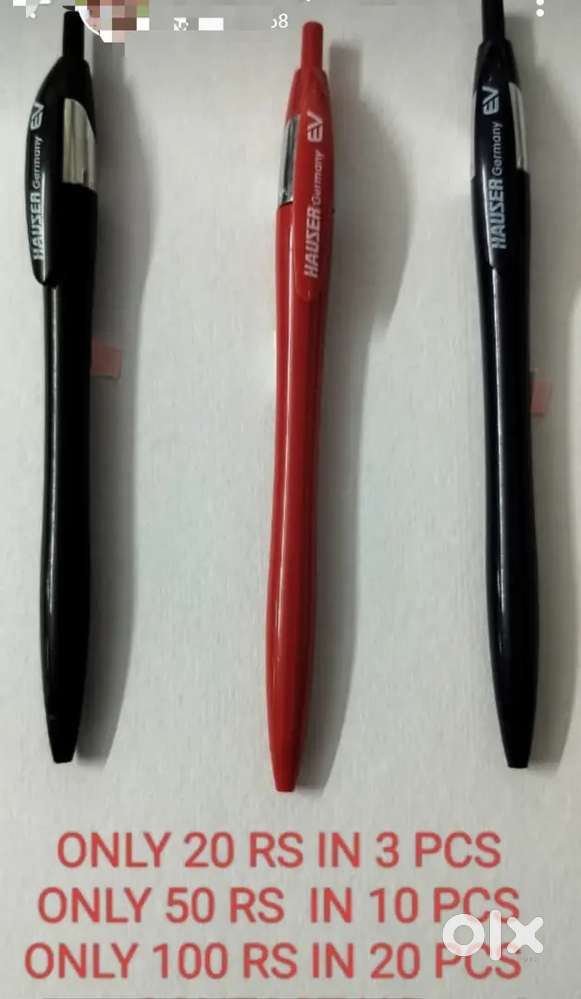 Branded Hauser pens