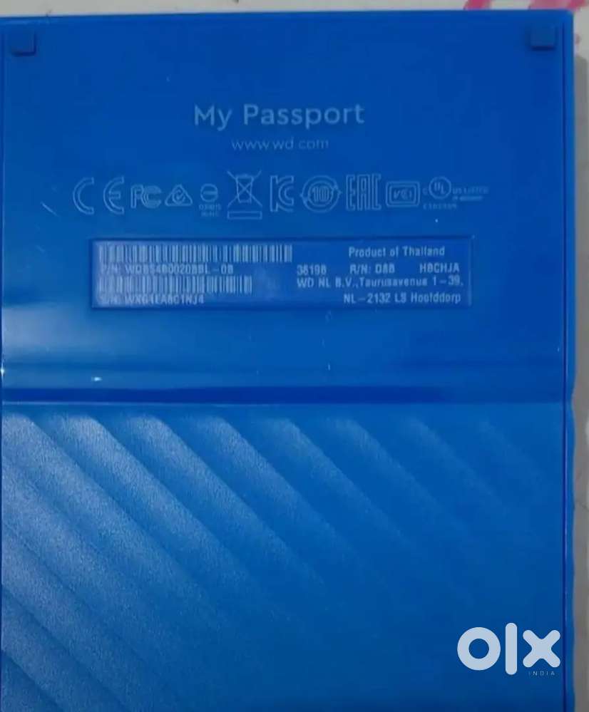 Wd Hard disk 2 tb 100% health unused