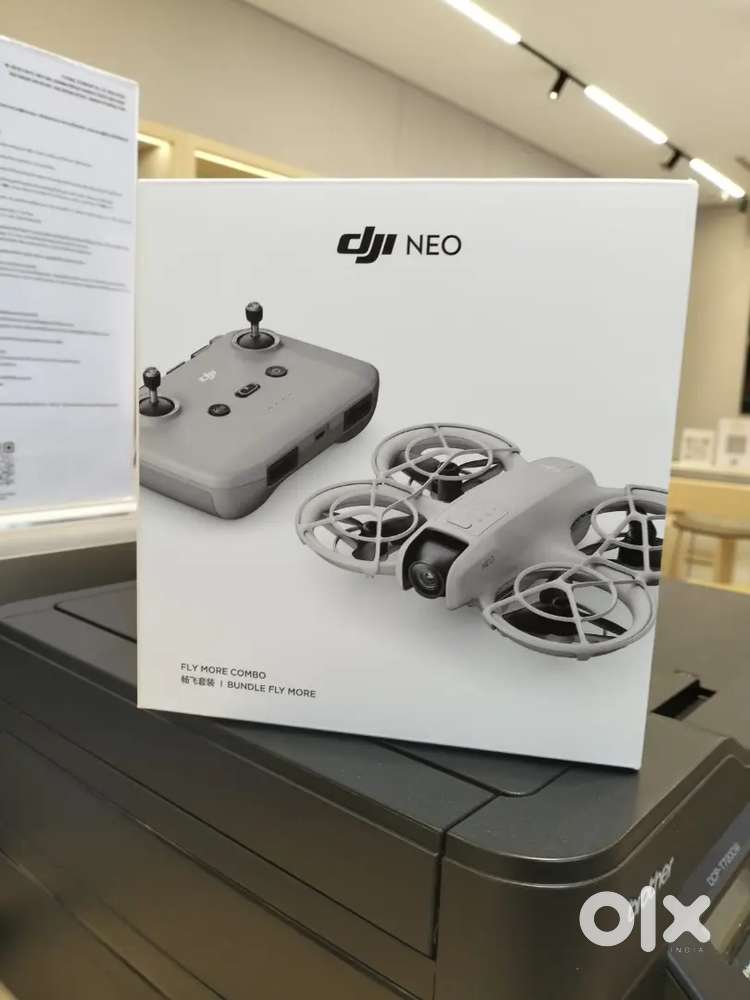 Dji neo drone only 3 months old with bill box and warranty