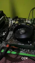 Processor with motherboard and Ram