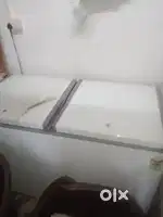 Shop ke liye duble door deep fridge