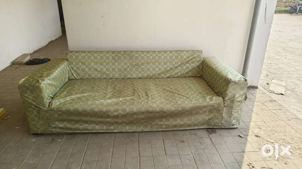 3 Seater Fabric Sofa for Living Room and Office  with 3 pillow