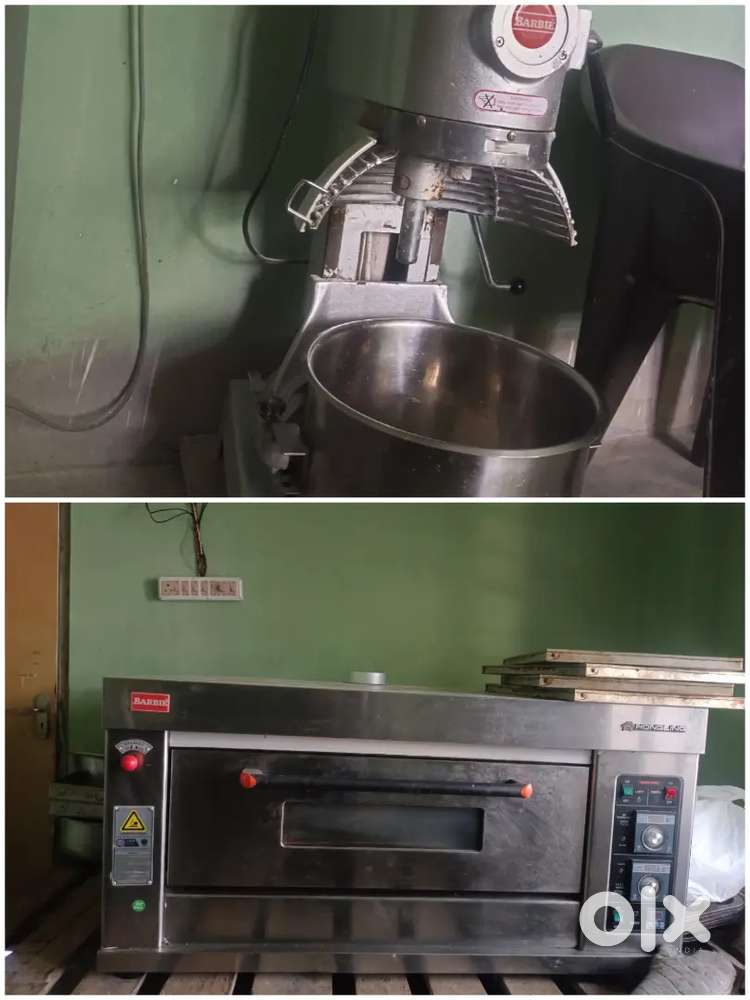 Commercial deck oven and mixture (Urgent selling) Negotiable