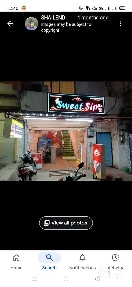 Famous cafe for sale due lack of time management