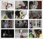 House cleaning and washing service and car cleaning