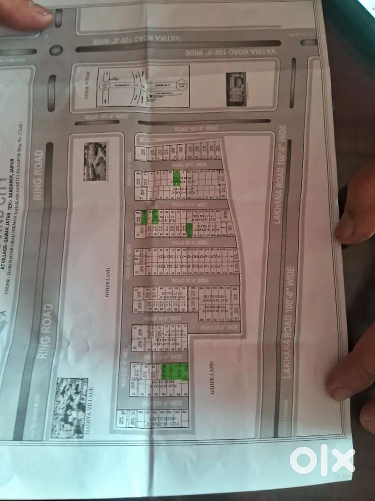 Near ring road vatika at joining lakhna road