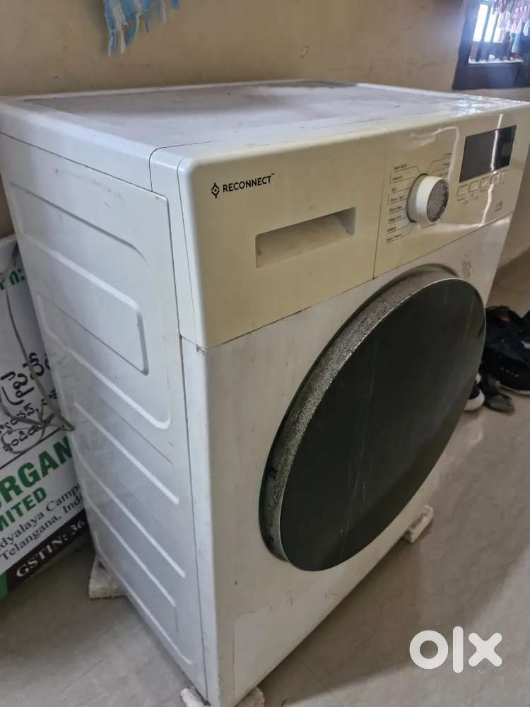 Reconnect front load washing machine