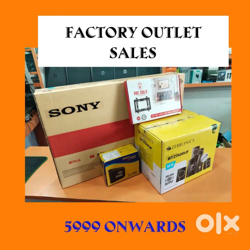 SONY TV FACTORY OUTLET SALES WHOLESALE MARKET PRICE