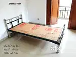 STEEL COT BED SALE NEW OFFER FANCY COT J SINGLE DOUBLE QUEEN  WER