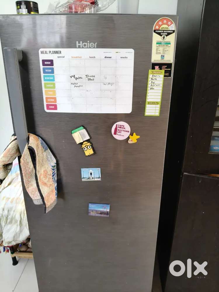 Haier single door fridge
