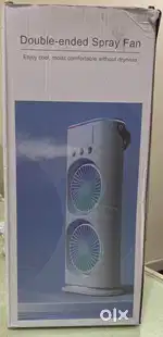 Double-ended spray fan (mini AC)
