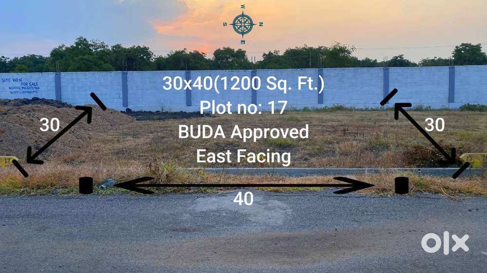 BUDA Approved Residential Plot (30x40) for Sale in Ballari