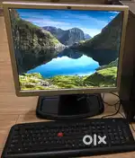 HP Monitior 19 Inches & Keyboard