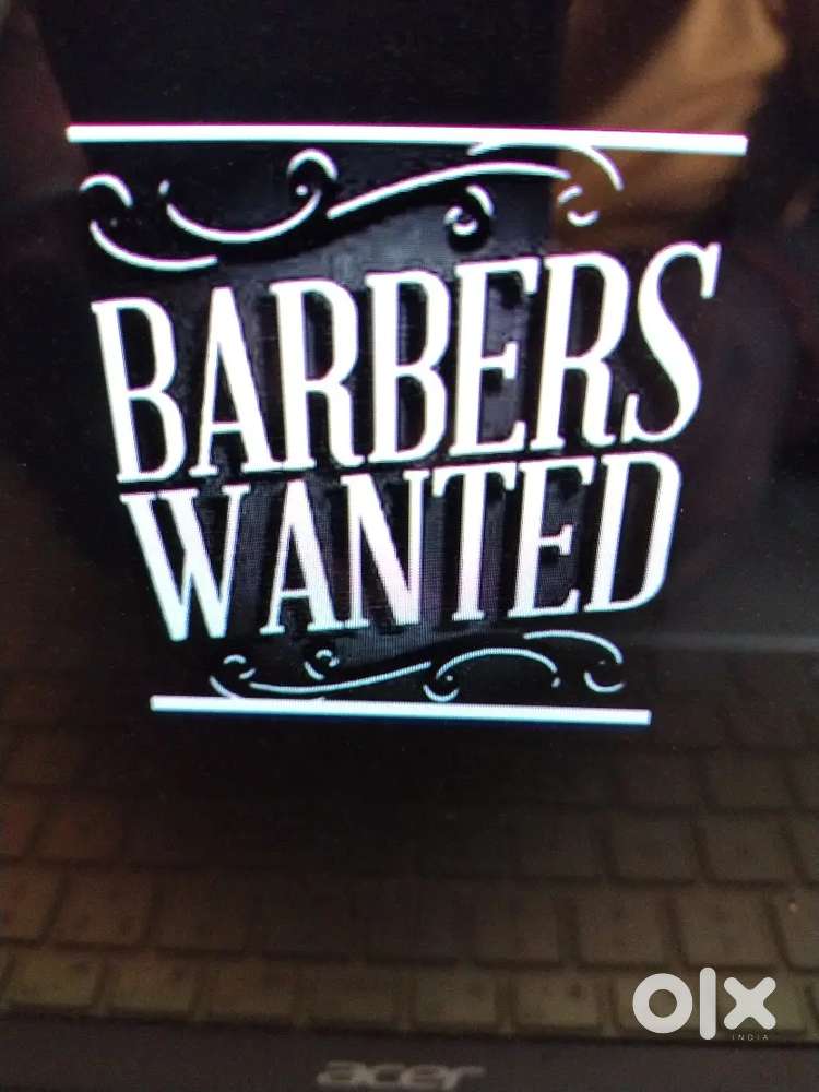 Barber Needed for Men Saloon