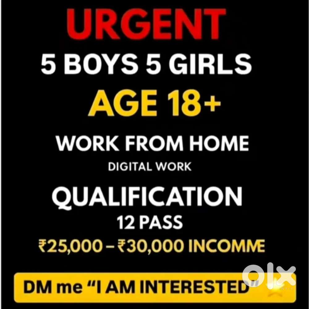 Work from home opportunities.