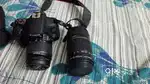 Canon EOS 1500D DSLR with 18-55 and 55-250 lense