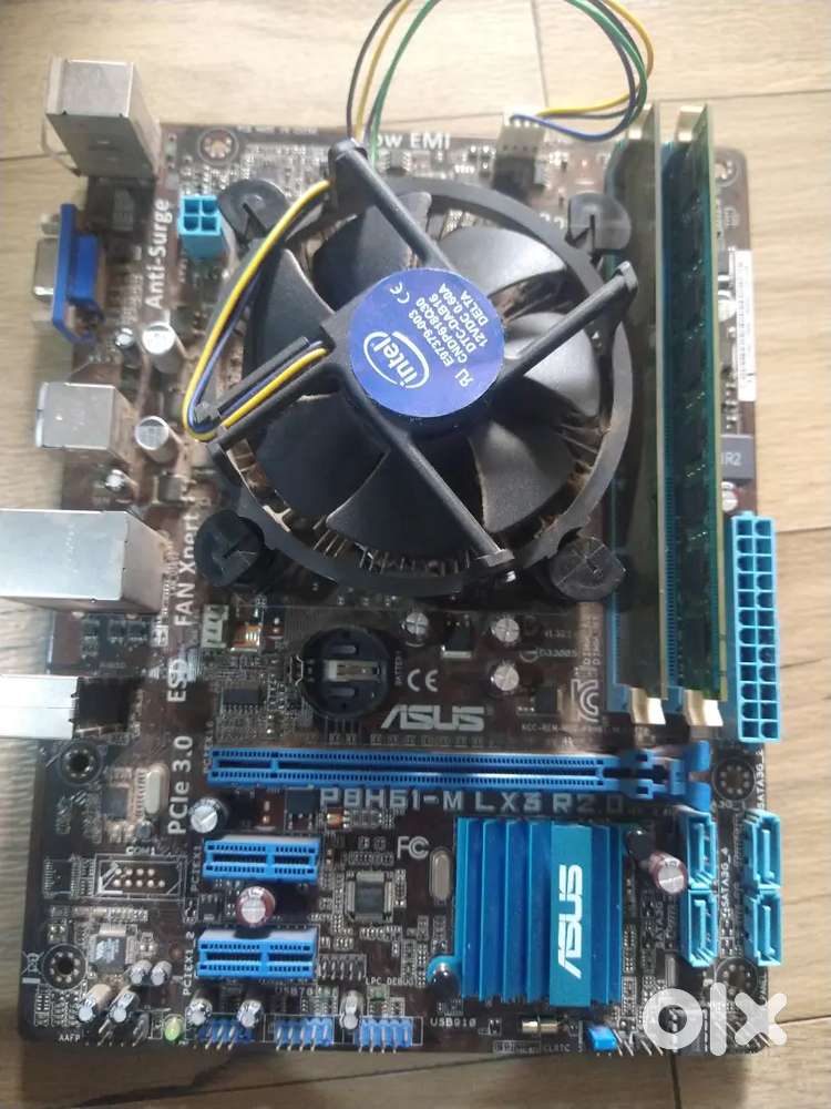 Asus H61 motherboard + g630 + 4 gb ram