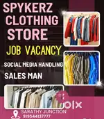 We are hiring sales man & social media handling person