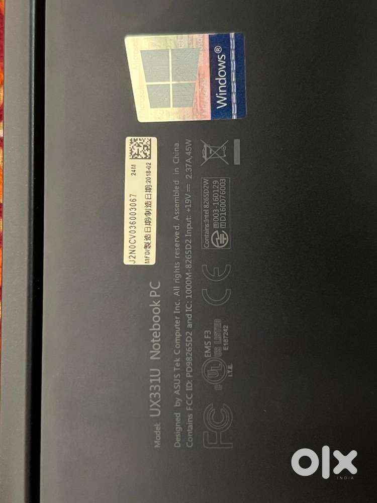 ASUS LAPTOP ZENBOOK SERIES