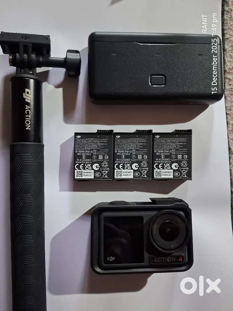 DJI OSMO ACTION 4 ADVENTURE COMBO 2 MONTH OLD