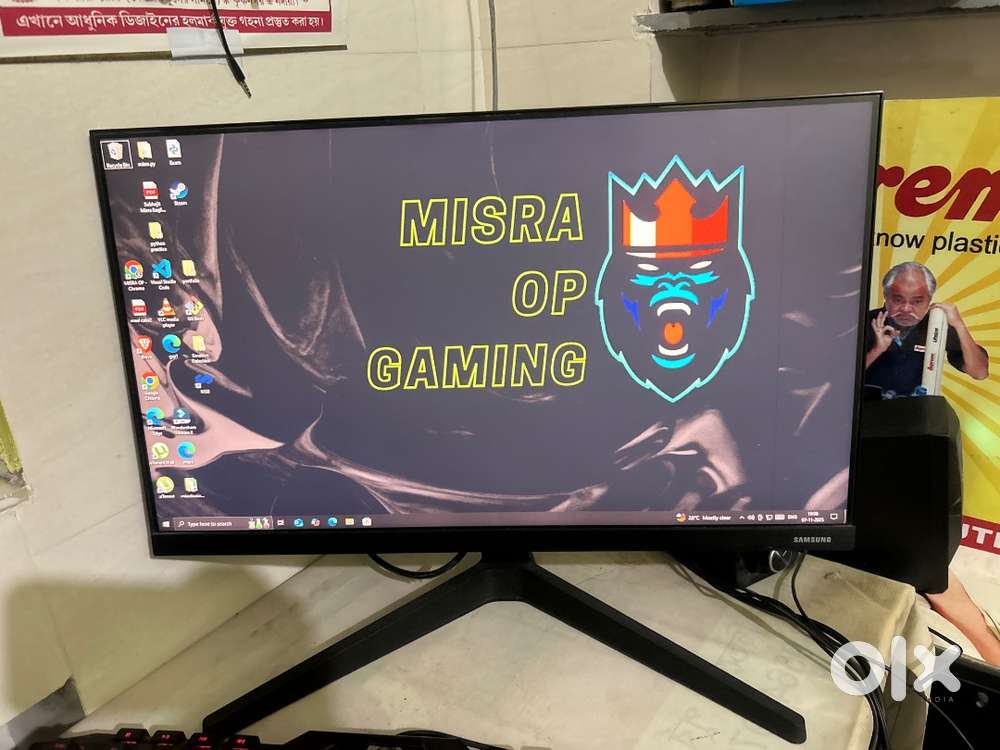 AMD Ryzen 5 3400G PC, Samsung 22” LED Monitor (Excellent Condition)