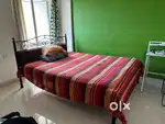 Wrought Iron bed Queen size with cotton Mattress