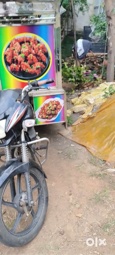 Bike food cart