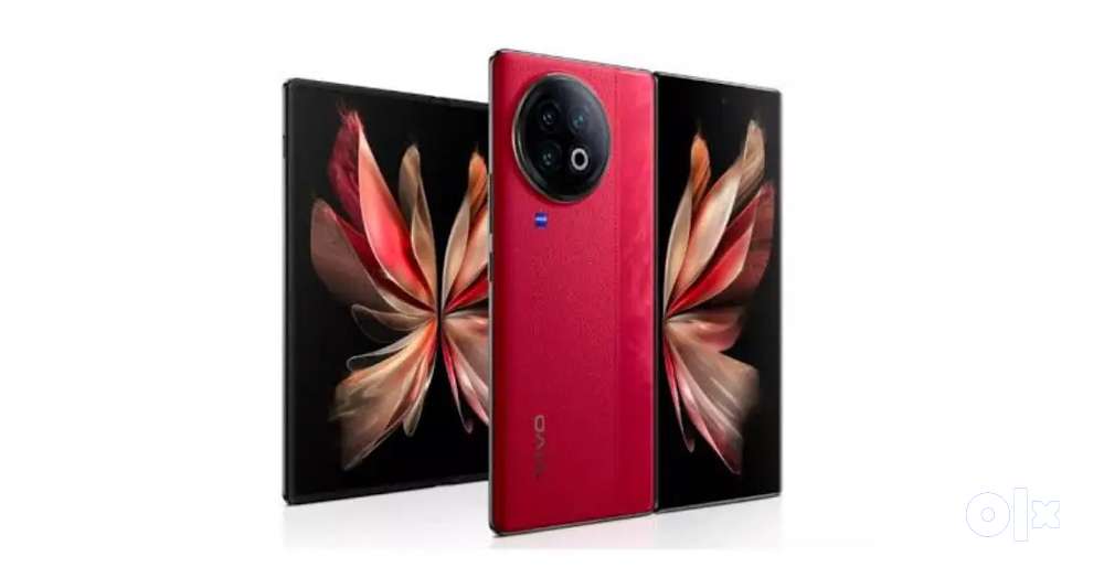 Vivo x fold 2 red leather edition. Open box condition 512gb varient.