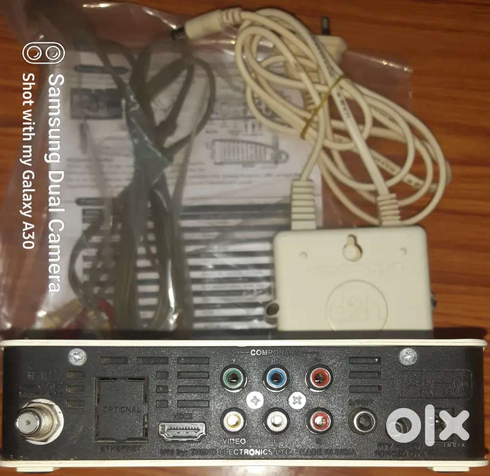 Videocon D2h HD Setopbox with Dish Antena set