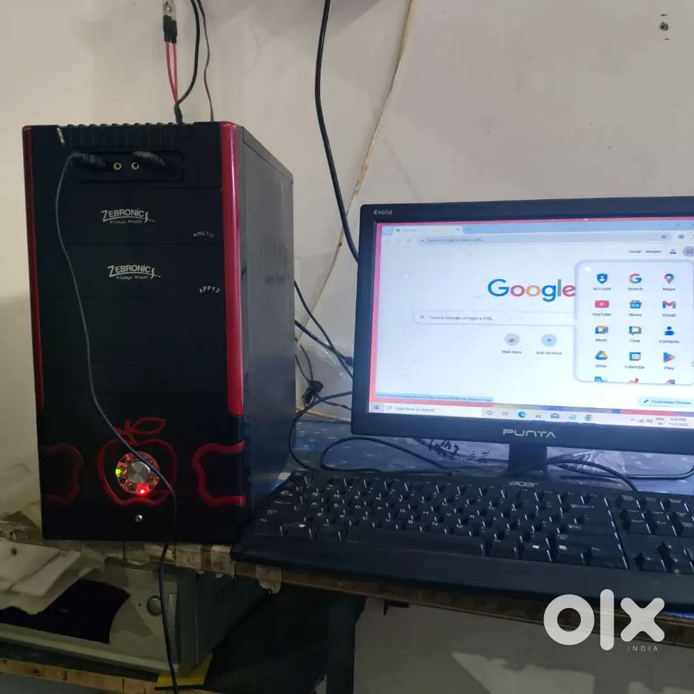 I3 4gen 4GB रैम 320 जीबी हार्डडिस्क 15.5मॉनिटर वाईफ़ाई डोंगल के साथ