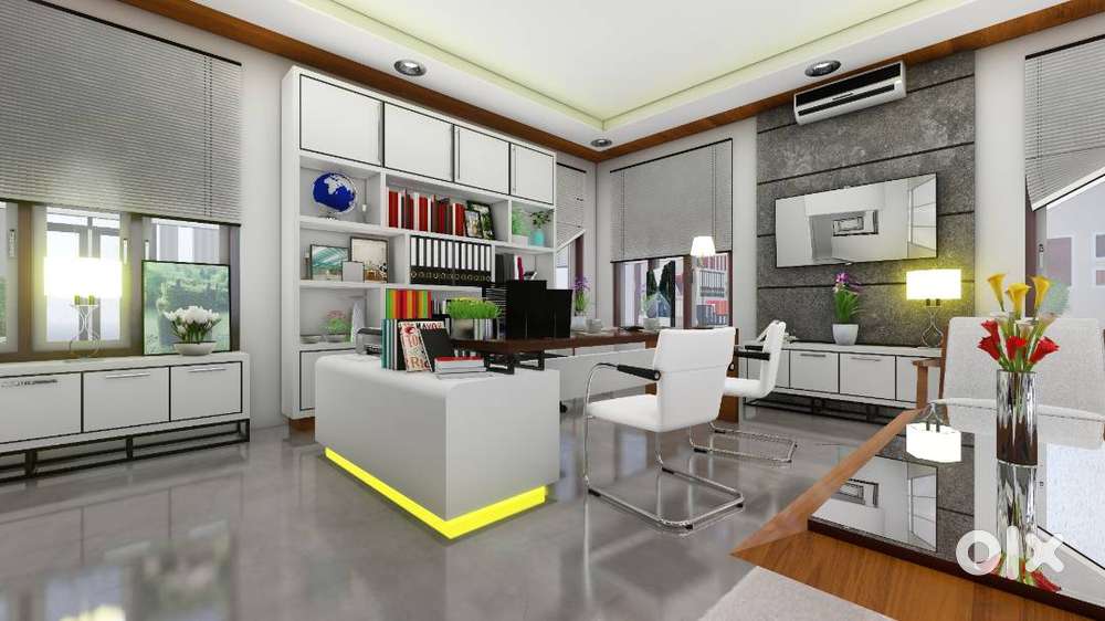 fully furnished office available