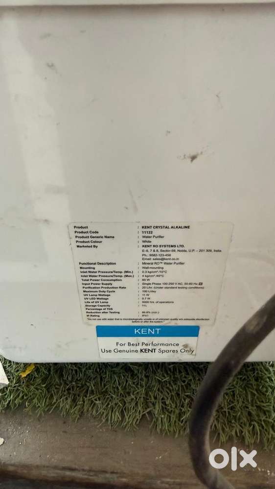 Kent crystal Alkaline RO