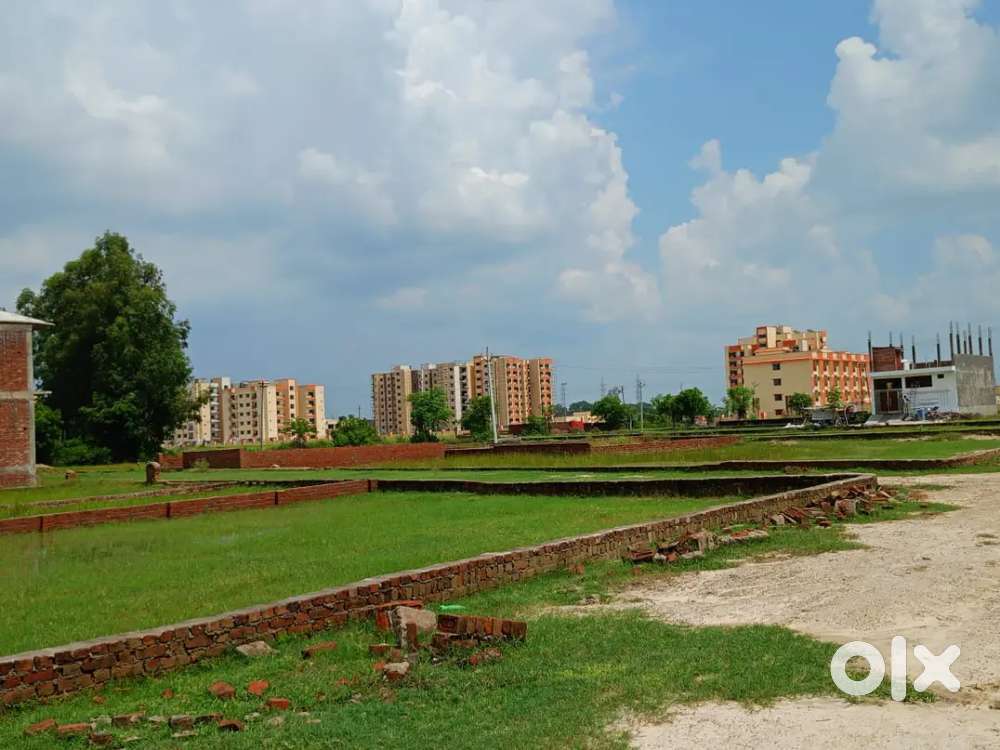 12 best price mein plot le Lucknow outer ring road se bilkul pass