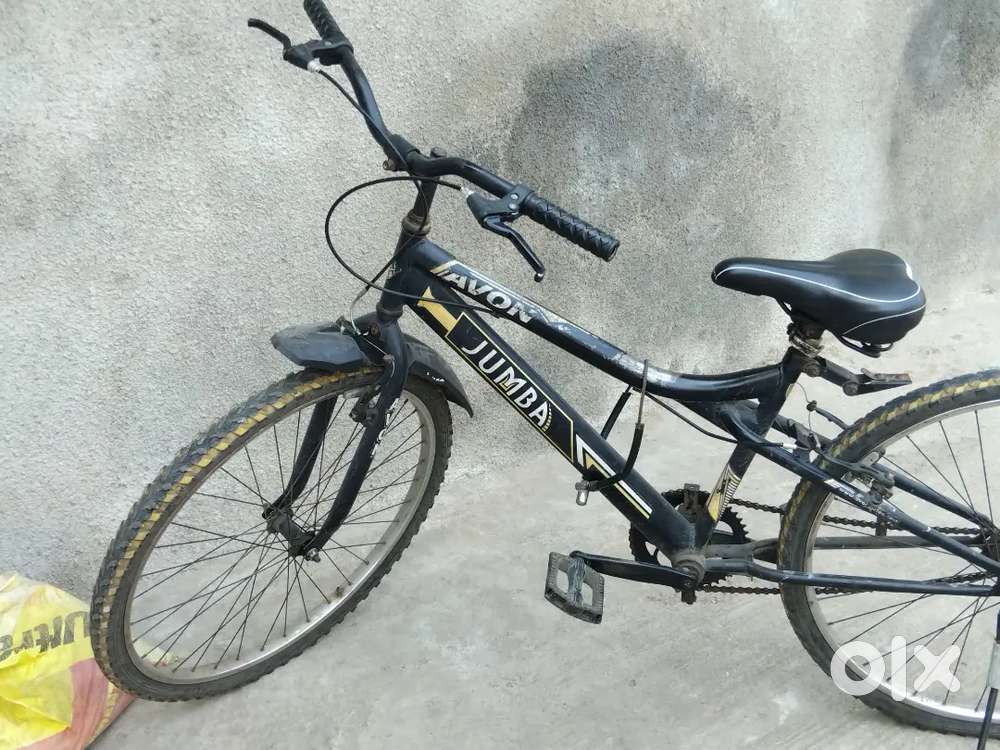 He is cycle is Avon brand with  jumba company and he is big cycle for