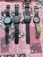 4 branded watches 2 smartwatch and two digital watch