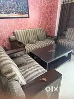 Sofa with Centre Table