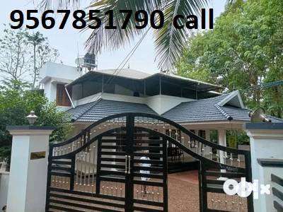 3 bhk furnished house for rent in palakkad town