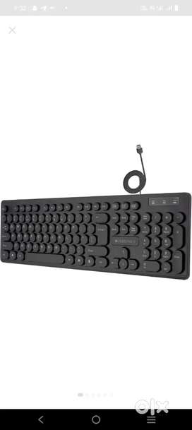 Zebronics ZEB-K24 Wired Keyboard380(Black) Only One Day Old