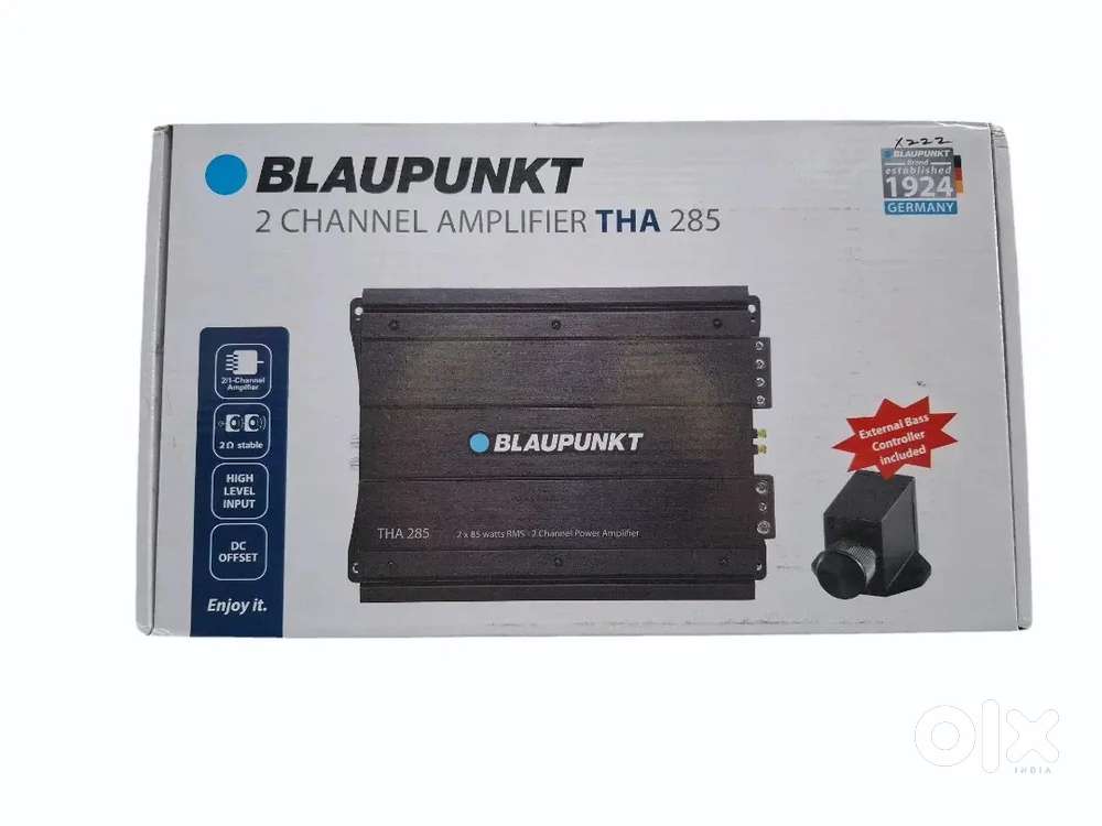 Car Audio Amplifier & Subwoofer