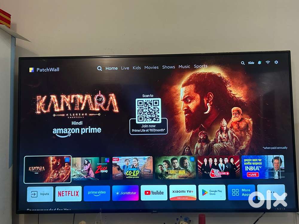 Perfect condition Redmi 65 inches Tv